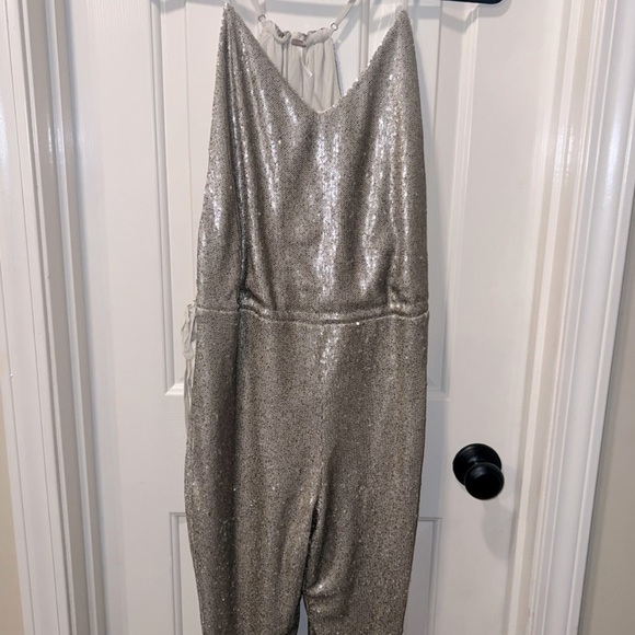 Free People Champagne Sequin Jumper Sz S 
Color: champagne NEW condition - Picture 3 of 7